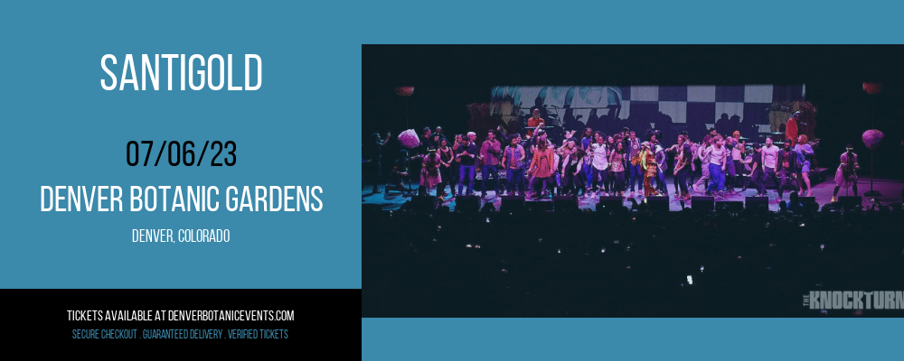 Santigold at Denver Botanic Gardens tickets Santigold at Denver Botanic Gardens