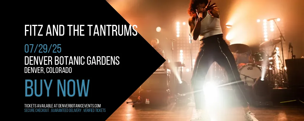 Fitz and The Tantrums at Denver Botanic Gardens