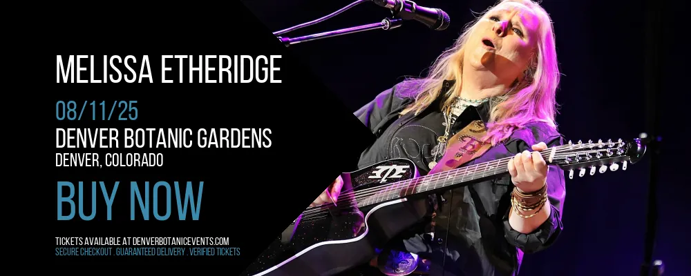 Melissa Etheridge at Denver Botanic Gardens
