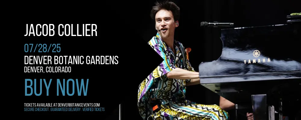 Jacob Collier at Denver Botanic Gardens